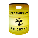 Banco Iluminado Radioactive Porta Objetos Tampo Madeira Bivolt Amarelo