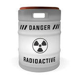 Banco Iluminado Radioactive Porta Objetos Tampo Madeira Bivolt Branco