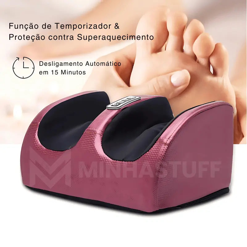Massageador de Pés Multifuncional com Terapia de Calor - STUFF