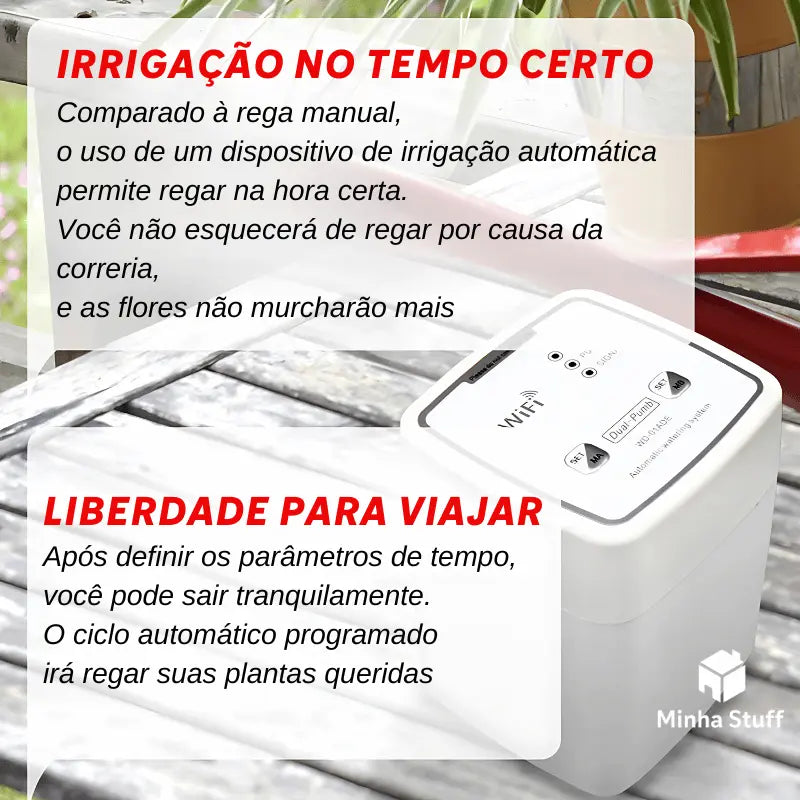 Sistema de Irrigação SmartDrop Wi-Fi - STUFF