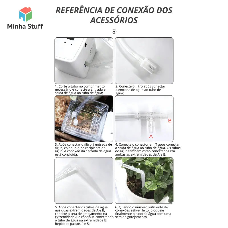 Sistema de Irrigação SmartDrop Wi-Fi - STUFF