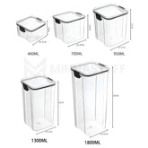 Kit com 3 Porta-Mantimentos - STUFF