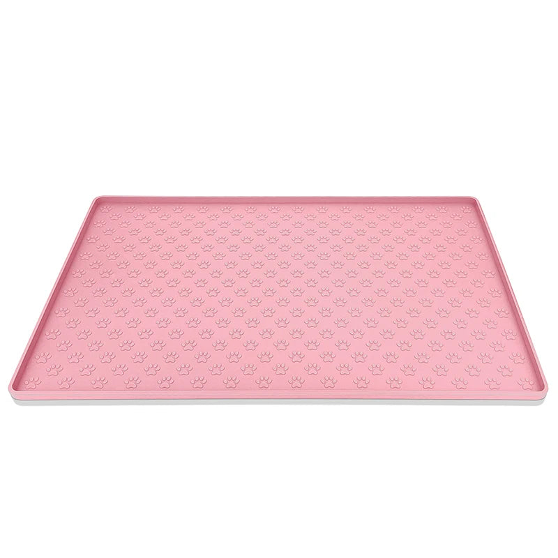 Tapete de Silicone Antiderrapante Impermeável para Comedouro de Pets - STUFF
