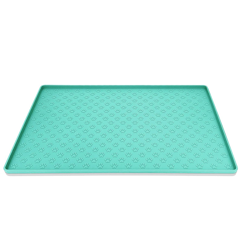 Tapete de Silicone Antiderrapante Impermeável para Comedouro de Pets - STUFF